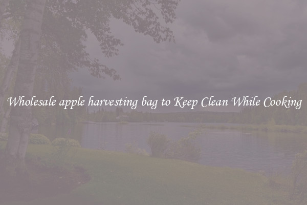 Wholesale apple harvesting bag to Keep Clean While Cooking