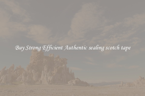 Buy Strong Efficient Authentic sealing scotch tape