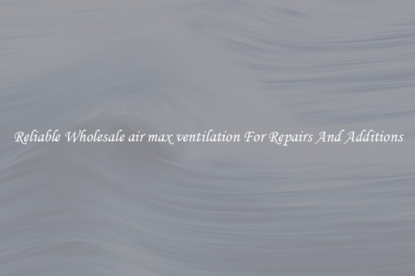 Reliable Wholesale air max ventilation For Repairs And Additions