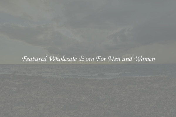 Featured Wholesale di oro For Men and Women